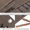 Rolling Bag for Wrenches and Tools, 16 oz Waxed Canvas,