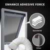157"/400CM Portable Ac Window Seal Kit,Window Vent Kit Seal Kit