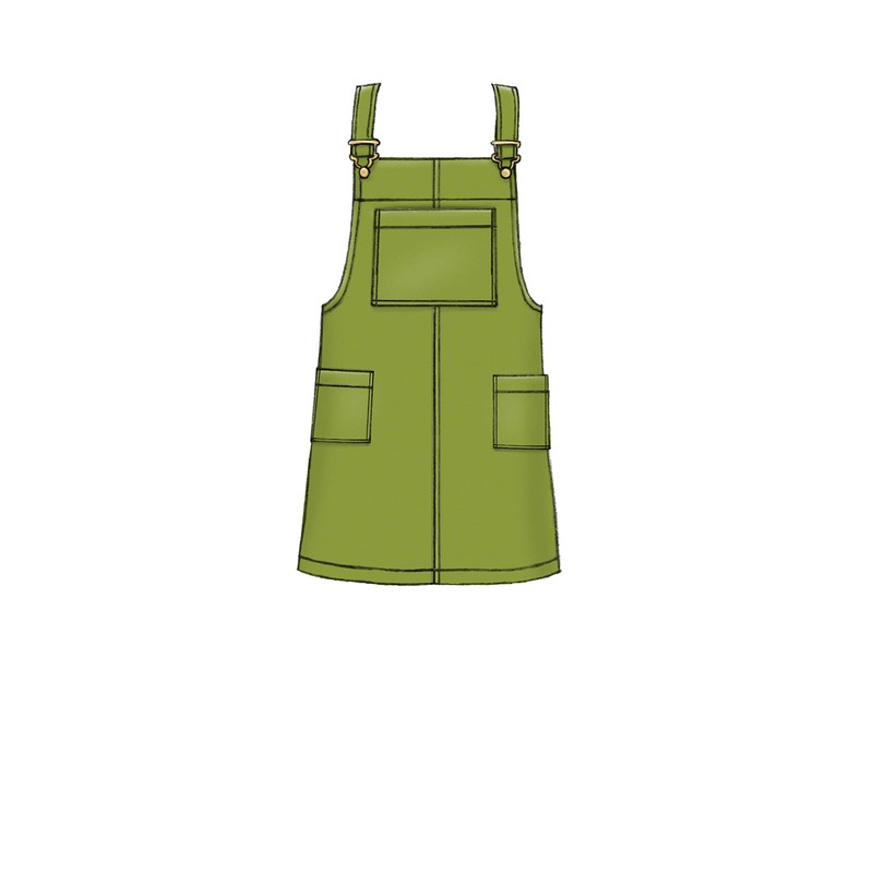 McCall’s Sewing Pattern M7831 Misses’ Pinafore Dresses