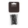 LA MODA HAIRPINS MEDIUM BLACK