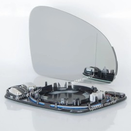 SPM Mirror Glass for Mercedes SL550 SL400 SLK250 SLK350 fits Passenger Right Side