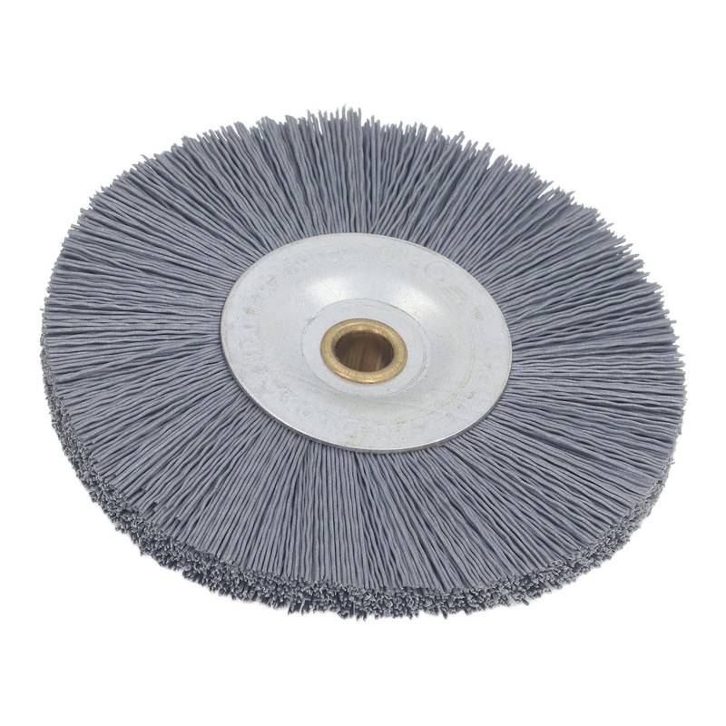 Key Machine Deburring Brush 120mm OD 10mm ID 15mm Thick