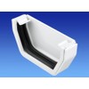 Wavin OSMA Squareline 100mm White Guttering Range (External StopEnd)