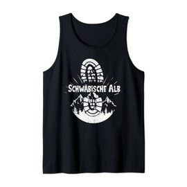 Hiking In Schwäbische Alb Vacation Hiker Tank Top