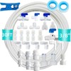 NSF Certified CCK Tubing 3/8" O.D. Push to Connect Fittings