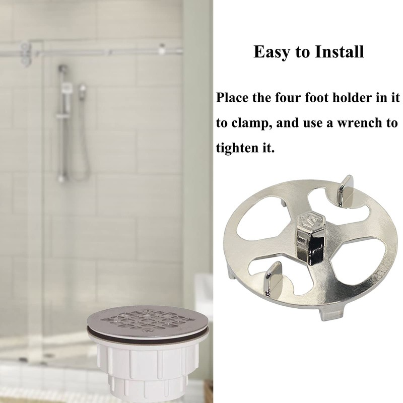 Generic 42239 Shower Drain Wrench for No-Caulk Shower Drains, Drain