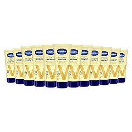 Vaseline Intensive Care Hand & Body Lotion Essential Healing, White, 3.4 Oz, 12 Count