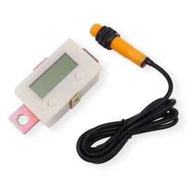 Namvo Digital Counter 0-99999 Electronic Clicker Counter LCD Digital Electronic Counter Tester Punch Magnetic Induction Proximity Switch