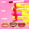 MIESCHER Peel-Off Lip Tint, Moisturizing Highly Pigmented Peel-Off Lip Makeup