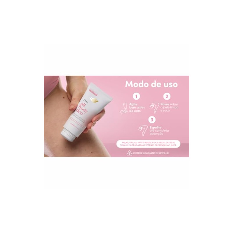 Dove Desodorante Corporal Crema Raspberry Rose 75g