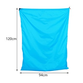 Extra Large Storage Bag Large Waterproof Oxford Fabric Storage Bag Quilt Organizer Bag with Drawstring for Pillows,Underbed,Clothes (94cm × 120cm)