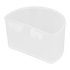 20Pcs Bird Food Bowl Plastic Parrot Water Feeding Cup Birdcage