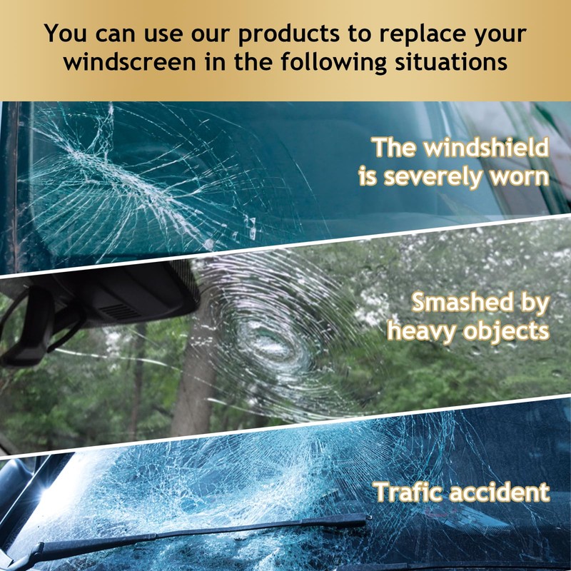 Janety Pack of 5 Windscreen Removal Tools, Windscreen Tools with