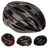 AWE® AWESprint™ Adult In Mould E-Bike/Bike Helmet Carbon/Black/Red 55-58cm *FREE