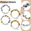 FREEBLOSS 16 Set Flower Crowns DIY Kit Flower Crown DIY