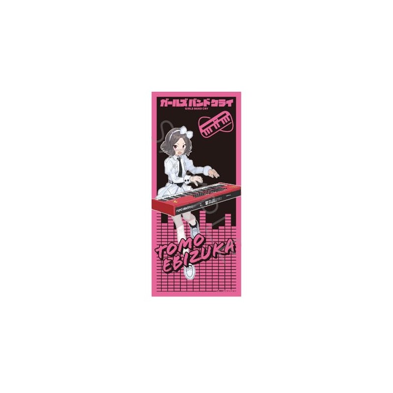 TV Anime Girls Band Cry Satoshi Ebizuka Face Towel D