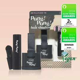 ETUDE Pang Pang Hair Shadow 03 Natural Black Set (+Mini Stick) - 03 Natural Black