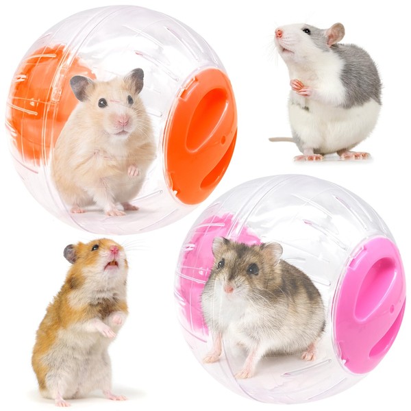 2 Pieces Hamster Ball, 12cm Small Animals Dwarf Hamster Ball