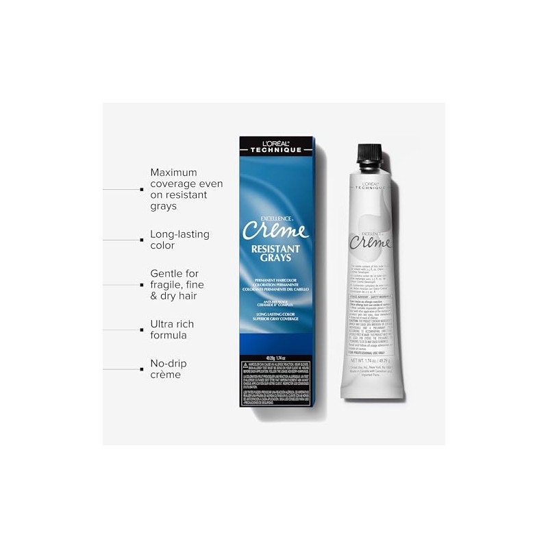 L'oreal Excellence CrÃƒ¨me Superior Grey Coverage, 5X Medium Brown, 1.74
