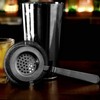 Cocktail Stainless Steel Colander for Mixing Glass and Shaker Gun