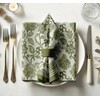 Vargottam Luxury Cotton Twill Napkins - Set of 12, 20-Inch