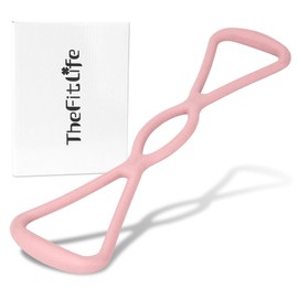 TheFitLife Stretch Tube Stretch Band Exercise Fitness (Pink)