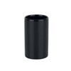 Spirella Zahnputzbecher Zahnbürstenhalter Keramik Tube 7x11,5 cm Schwarz