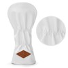Golf Club Headcover Premium Embroidered PU Leather Birdie Birds Goblet
