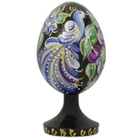 BESTPYSANKY Peacock Wooden Figurine