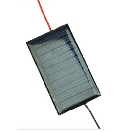 AMX3d AMX Solar 5V 30mA 53X30mm Micro Mini Power Cells for Panels With Wires - DIY Projects - Toys - 3.6v Charge 4 Pcs