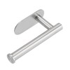 Wall Mount Single Toilet Paper Holder Stainless Steel Tissue Roll
