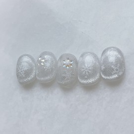 [x-mas collection 3] White Fog ✿*ﾟ - Short Oval / [x-mas컬렉션3] White Fog ✿*ﾟ - 숏오벌
