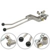 munirater Transfer Case Shifter Stainless Twin-Stick Shifter Replacement for NP205