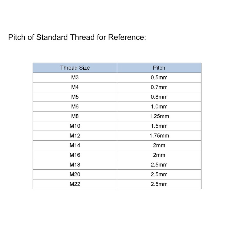 sourcing map M10*1.5 Handle Adjustable Clamping Lever Thread Push Button