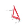 Mobestech 2pcs Foldable Reflective Triangle Kit High Visibility Roadside Safety