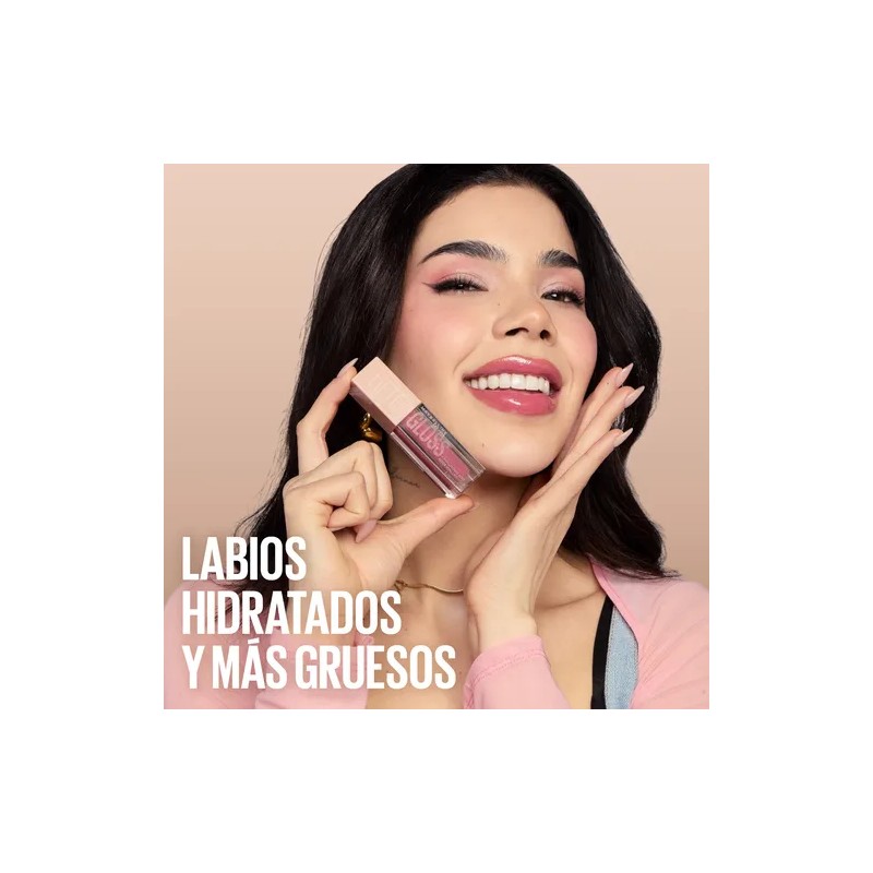 Maybelline Gloss hidratante para labios Lifter Gloss Tono 005 Petal,