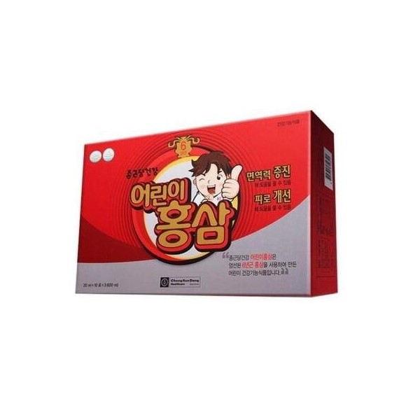 Chong Kun Dang Children&#39;s Red Ginseng 20ml 30 packets x
