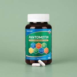 Nature Dew Health Mall Partner Biotin Pantothenic Acid High Content Pantomotin Pantoothin Amino Acid Effectiveness 120 Capsules, 3 Pieces / 비오틴 판토텐산 고함량 판토모틴 판토오틴 아미노산 효능 효과 120캡슐, 3개