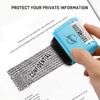 Miseyo Wide Roller Stamp Identity Theft Stamp 1.5 Inch Perfect