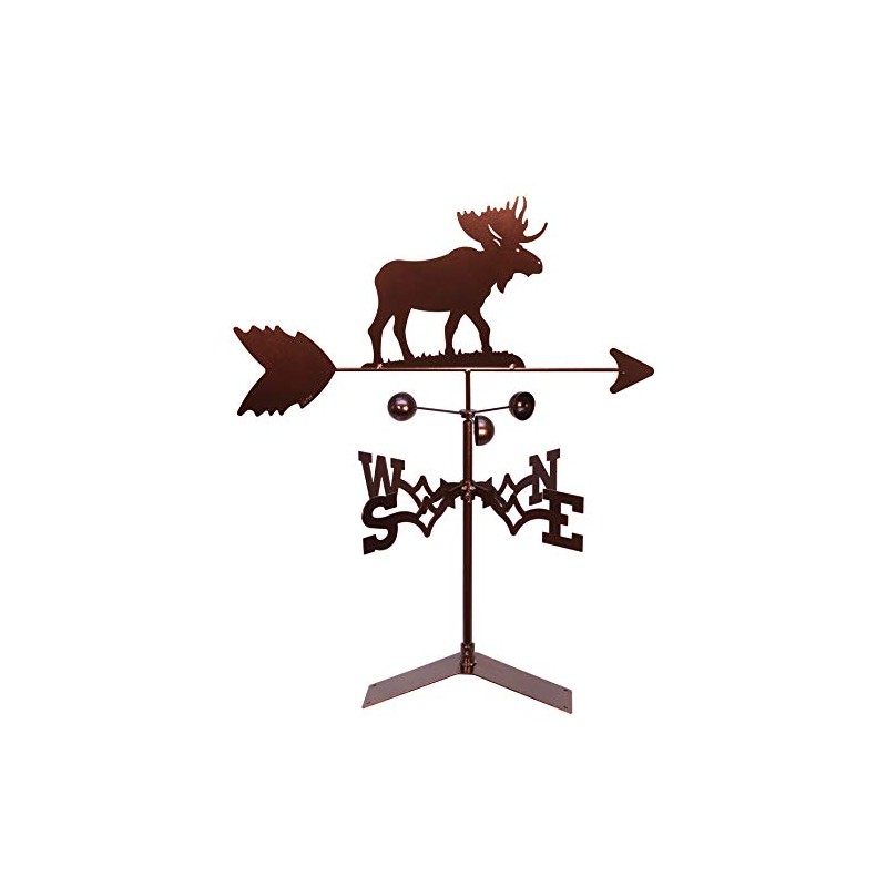 SWEN Products Moose Weathervane (Roof Mount Included)