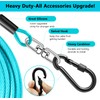 Dog Tie Out Cable 50FT-300Lbs,Heavy Duty Dog Leads Line for