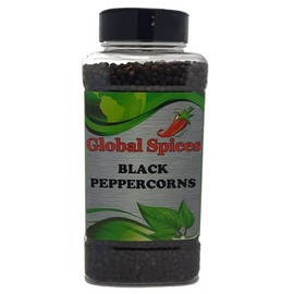 Global Spices Black Peppercorns 500g Jar