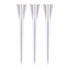 IZZO Golf Plastic Golf Tees, 1.5 Inch, White, 100 Pack