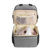 Teamoy Breast Pump Bag Tote with Cooler Compartment for Breast