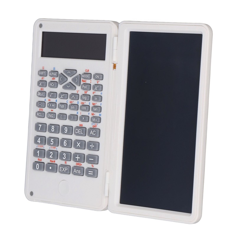 Scientific Calculator Multifunctional Function Calculator with Erasable Writing Board for