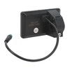 Electric Bike LCD Display Meter ABS 22.5mm 24V 36V 48V