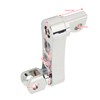 Motorcycle Foot Pegs, Adjustable Height Bracket for Footrest Clamp Extensions,