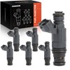 A-Premium 4 Holes Set of 6 Fuel Injectors Compatible with