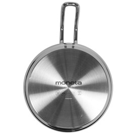Moneta Allegro Milk Pan 12 cm Stainless Steel for All Hobs 1.3 Litres