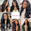 Mecry 30 Inch Lace Front Wigs Human Hair Body Wave